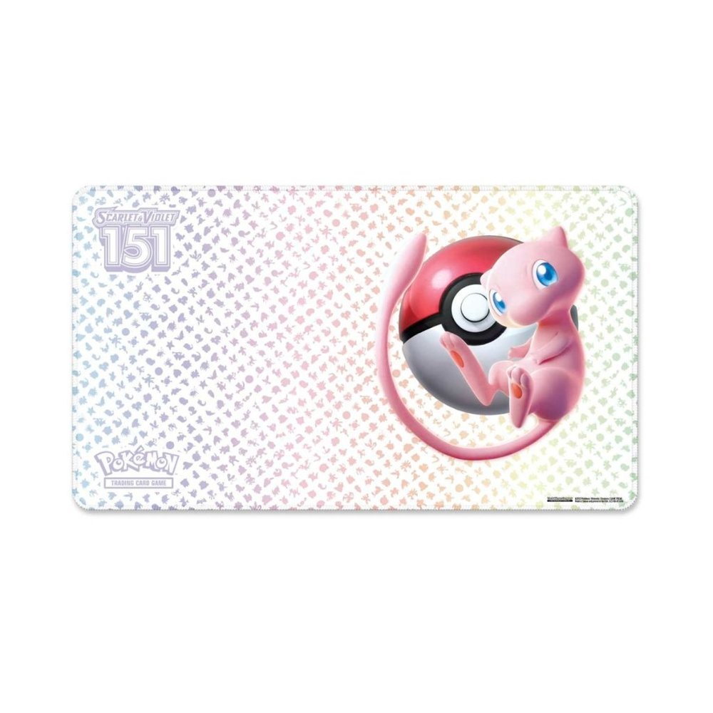 Pokemon 151 Ultra Premium Collection Mew Stitched Playmat - Brand new